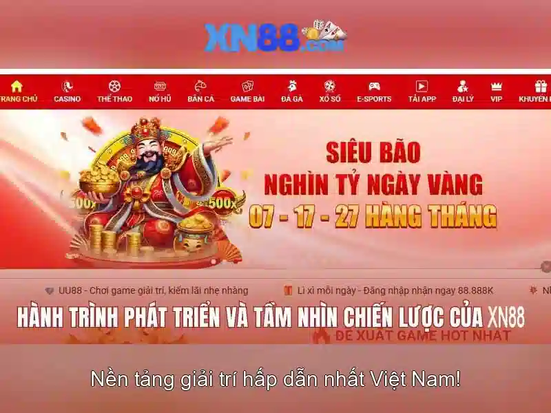 xn88: Nền tảng trò chơi trực tuyến và khám phá
